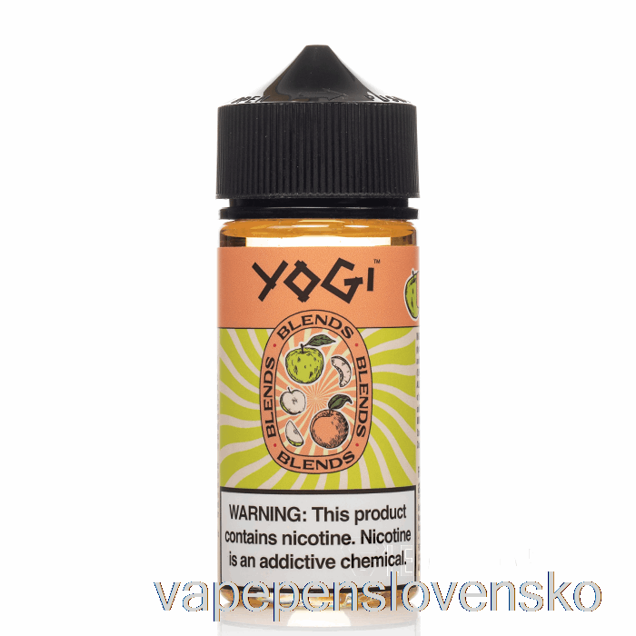 Jablko Broskyňa ľad - Jogínske Zmesi - 100 Ml 6mg Vape Pero